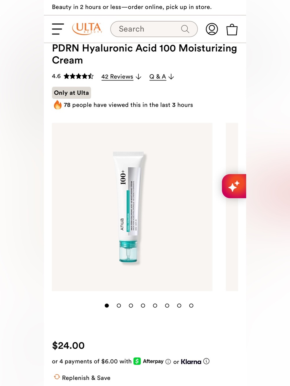 PDRN +Hyaluronic Acid 100 Moisturizing Cream , new